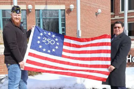 Three Area Hospitals Hold Presidents Day Flag Ceremonies