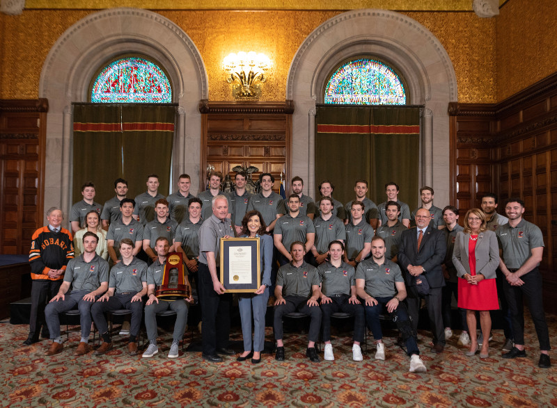 NY State Honors Hobart Hockey