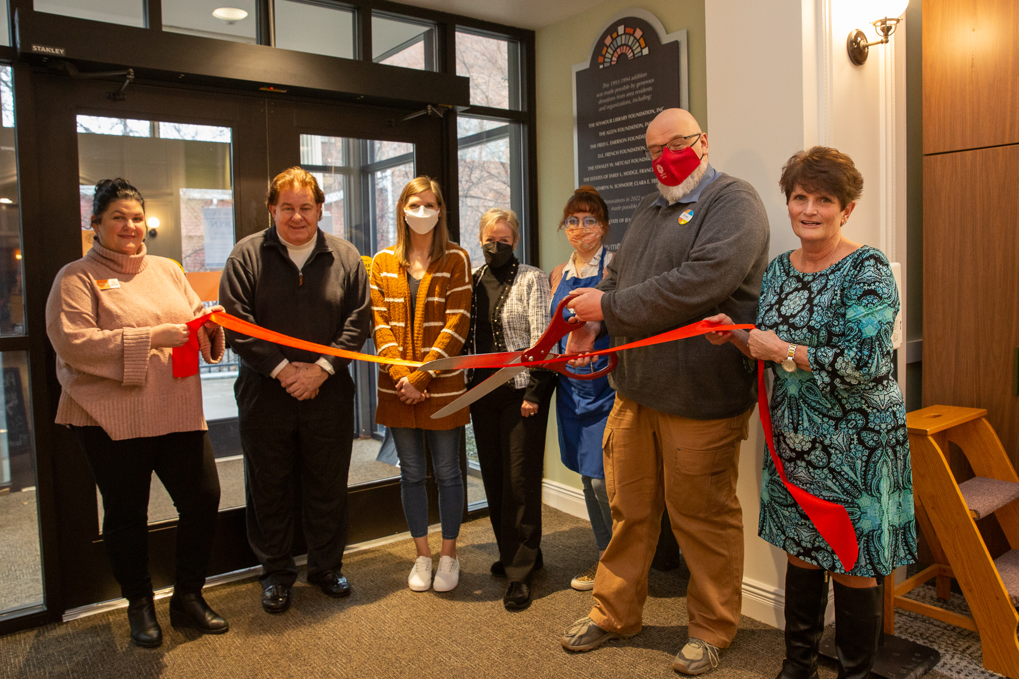 Seymour Library West Lobby Renovations Complete