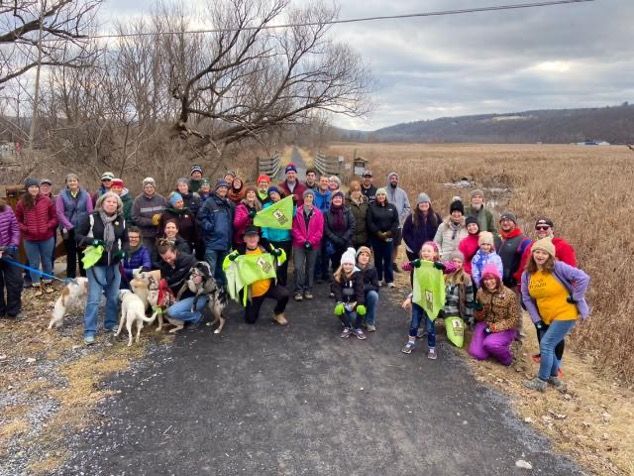 Record Turnout for First Day Hike on Catharine Valley Trail