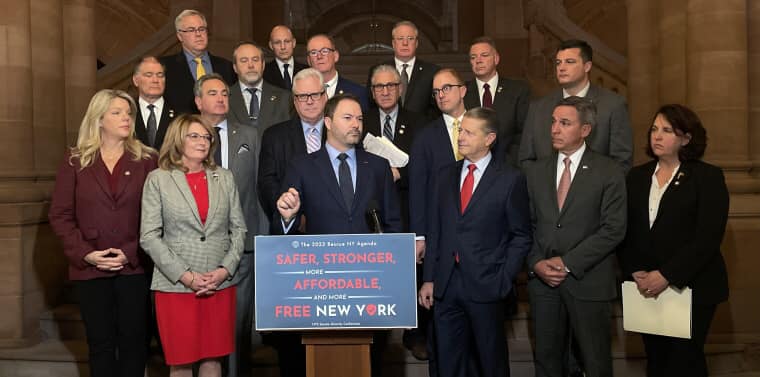 Senate Republican Conference Unveils “Rescue New York” 2023 Agenda