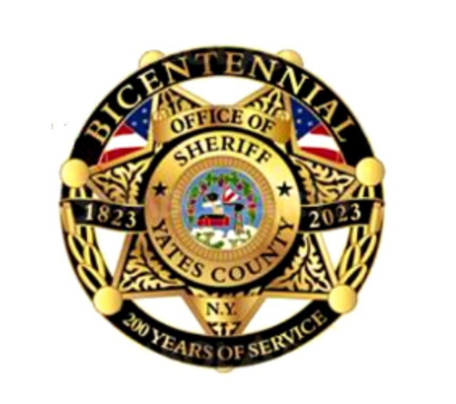 Yates County Sheriff Unveils Bicentennial Uniform Badges for 2023