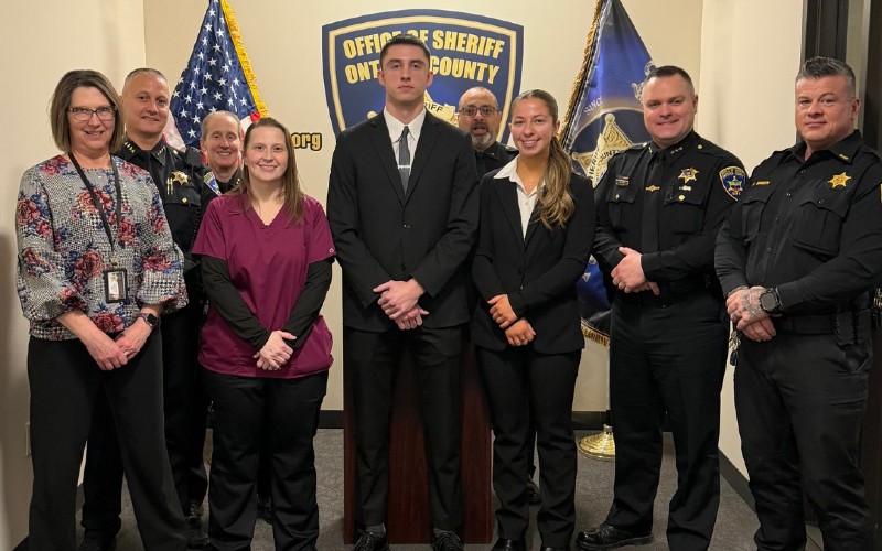 Ontario County Sheriff’s Office Swears In Three New Employees