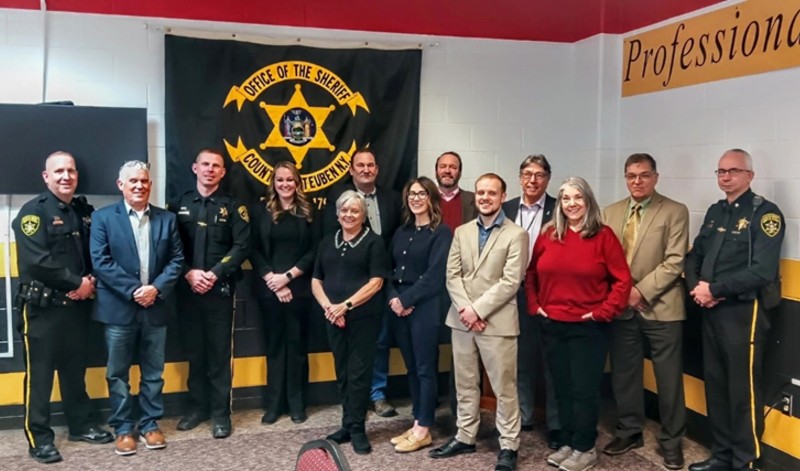 Steuben County Leaders Tour Jail to Review Operations