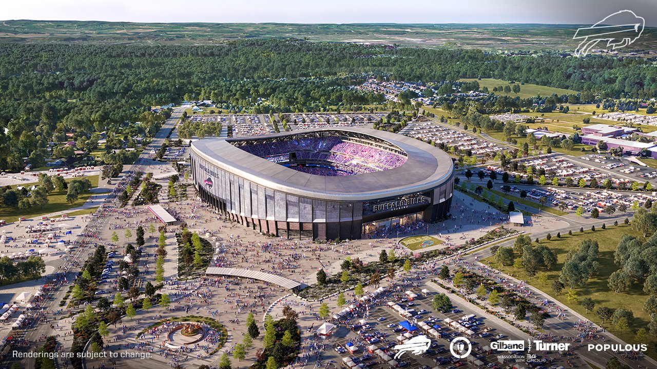 Buffalo Bills Give Fans Update Look At New Stadium