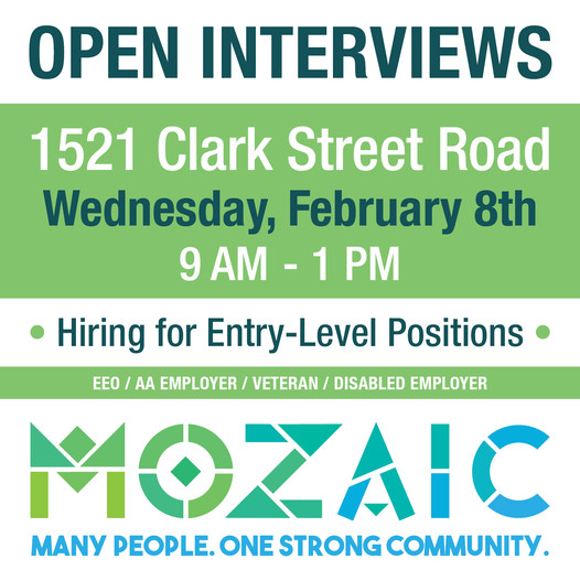 Area Non-Profit Holding Open Interviews for Positions in Cayuga, Seneca, & Yates Counties