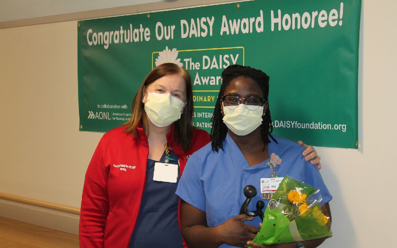 Birthing Center Nurse Wins Thompson’s DAISY Award