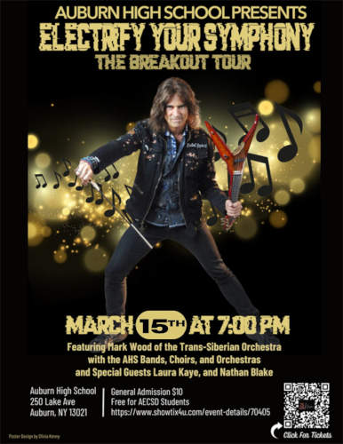 Electrify Your Symphony Program Culminates with Wednesday Concert at Auburn High