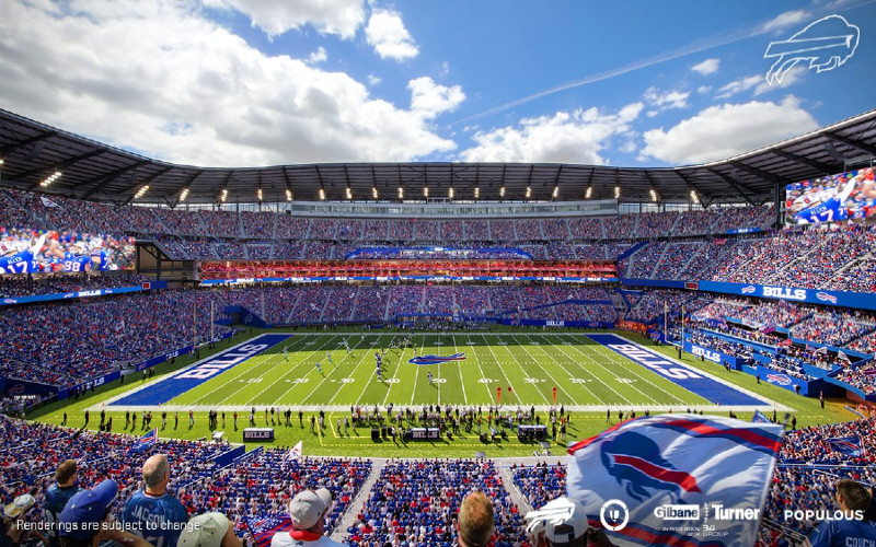 Bills Release New Stadium Drawings