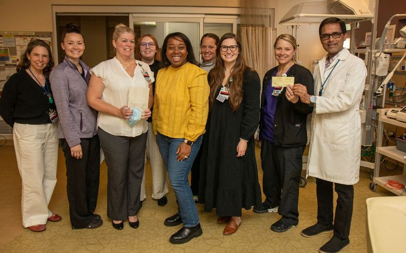 Burdett Woman Donates to Cayuga Birthplace NICU