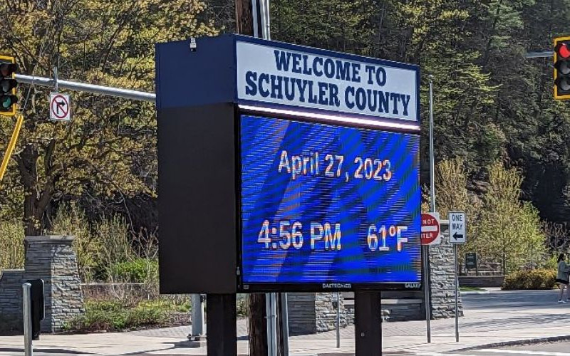 NEW LED Sign Installed on Franklin Street