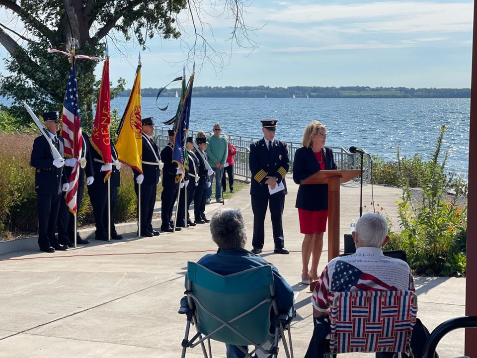 Geneva 9/11 Ceremony at Long Pier Today