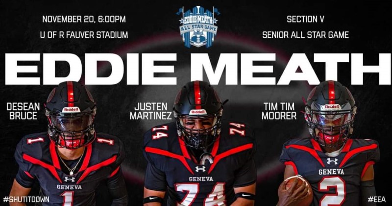 Panthers Football Players Honored by Section V