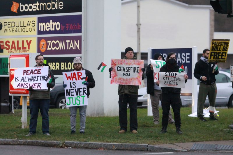 Geneva Group Showing Support Today for Palestine