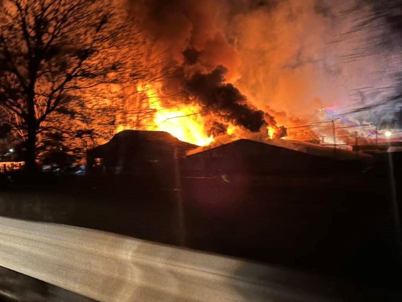 UPDATE: Bath Commercial Business Goes Up in Flames