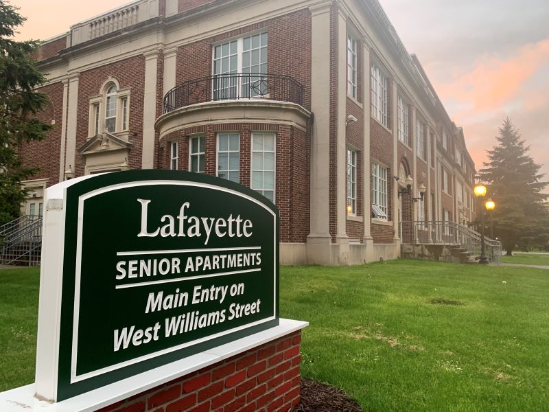 Former Waterloo School Now An Apartment Building