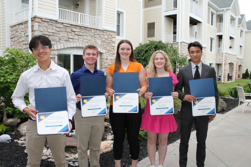 Five High School Seniors Awarded Thompson Health Guild Scholarships