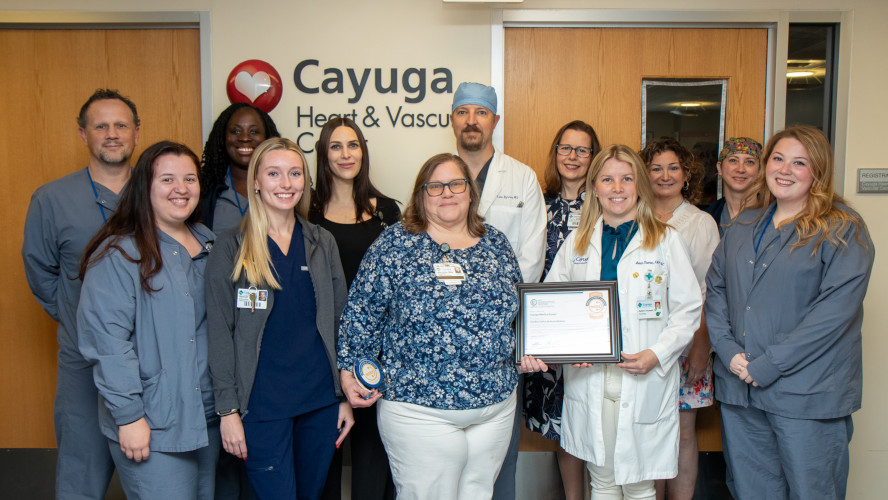 Cayuga Medical Center Receives Cardiac Cath Lab Accreditation