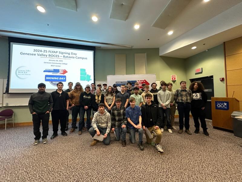 Finger Lakes Youth Apprenticeship Holds Signing Day in Batavia
