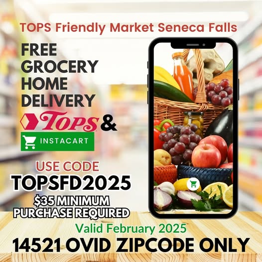 More Support for Ovid Residents Looking for Groceries