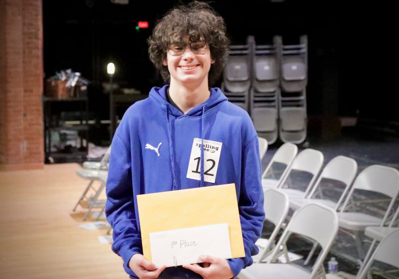 Caraballo Takes Midlakes District Spelling Bee Honor
