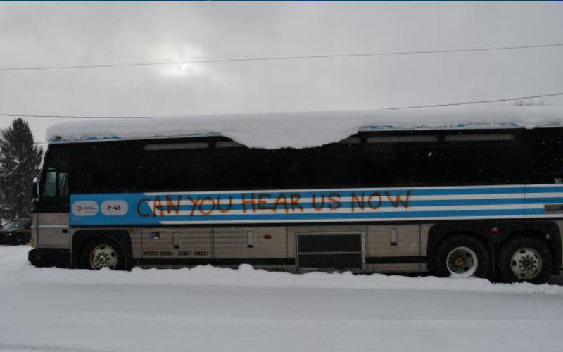 Police: State Corrections Buses Vandalized in Cayuga County