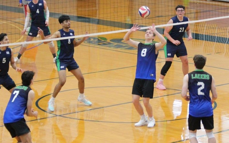 FLCC Men’s Volleyball Team Has Record-Breaking Night