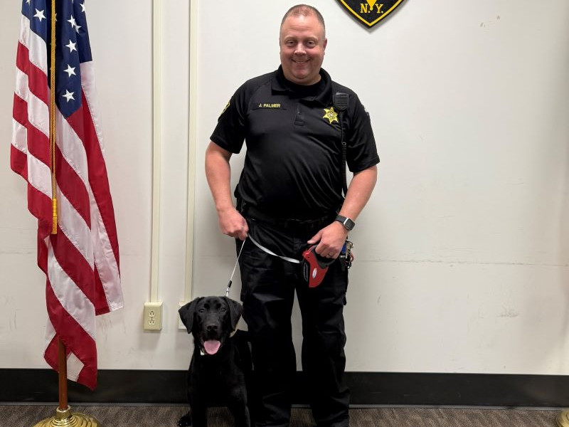 New K9 Officer Joins Yates County Sheriff’s Office
