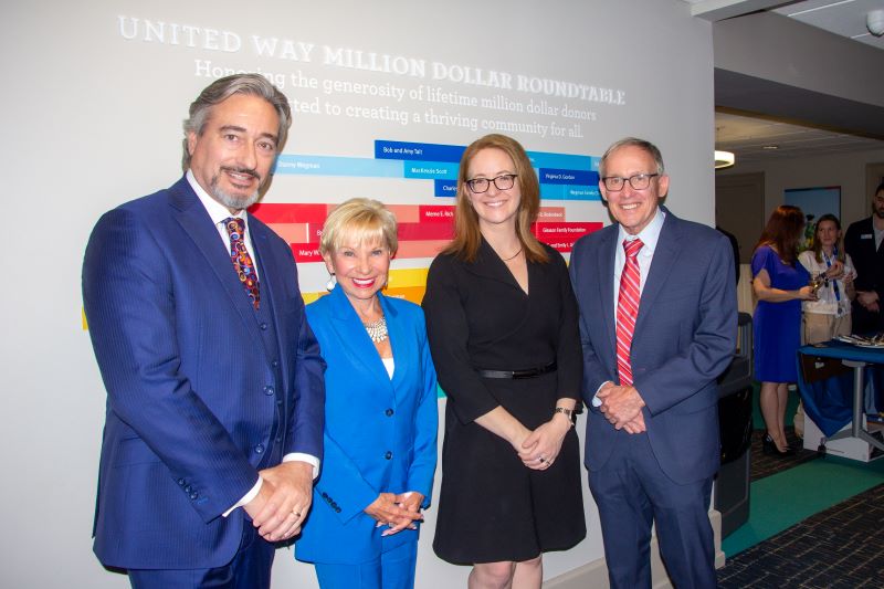 United Way Announces New Additions to Million Dollar Roundtable