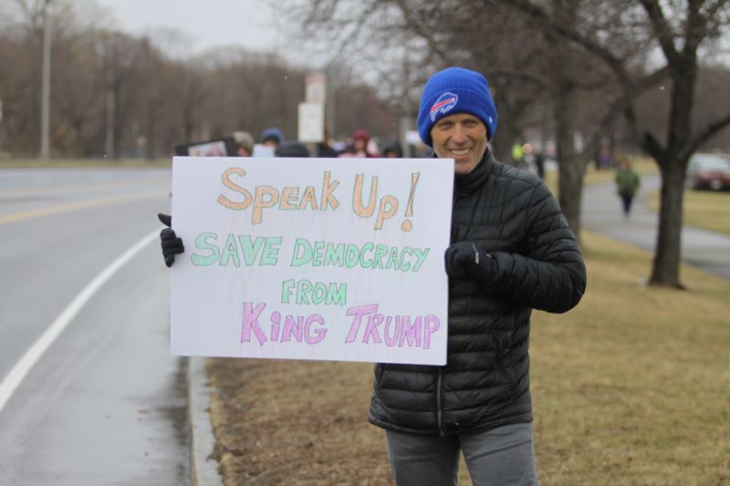 Trump-Musk Protest in Geneva
