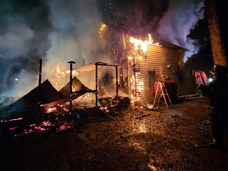 Chickens and Geese Die in Steuben County Barn Fire