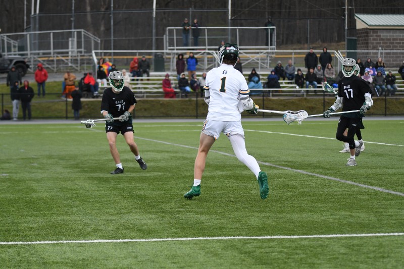 Sage Men’s Lacrosse Picks Up Road Win at Keuka