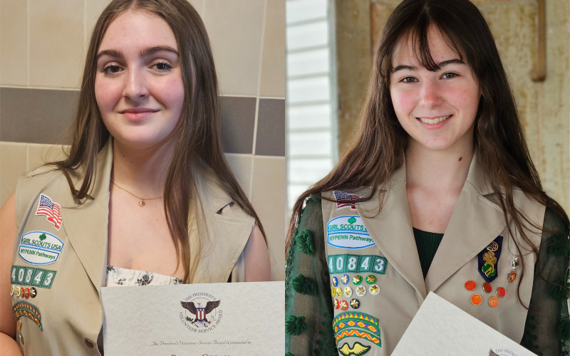 Romulus Girl Scouts Earn President’s Volunteer Service Awards