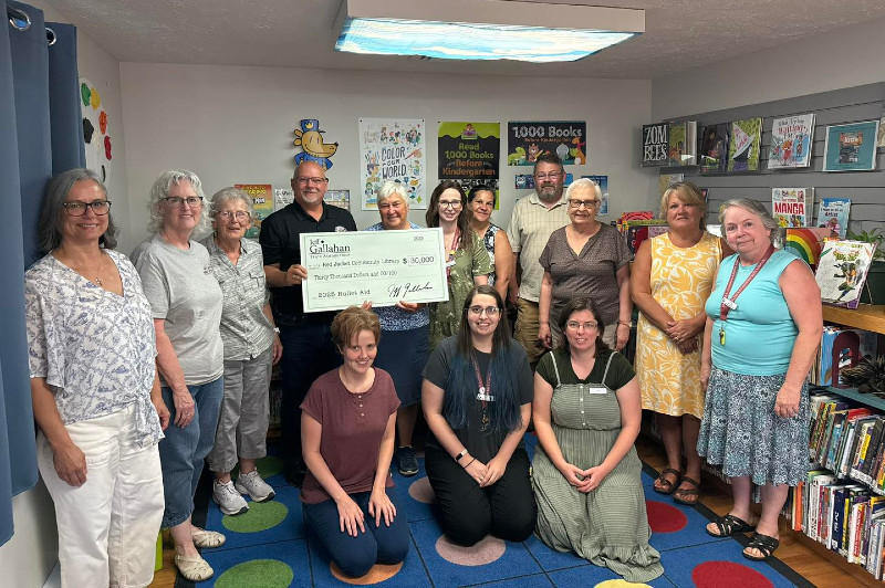 Gallahan Secures $30K to Support Red Jacket Library