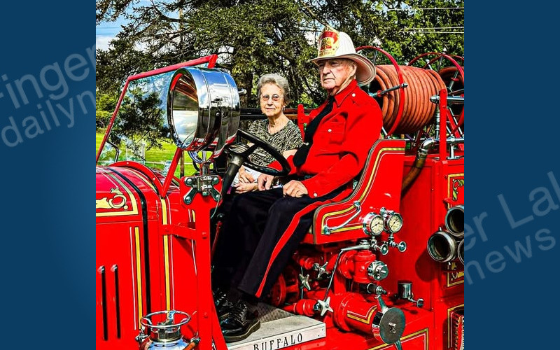 Dundee Firefighter Honored for 70 Years of Service