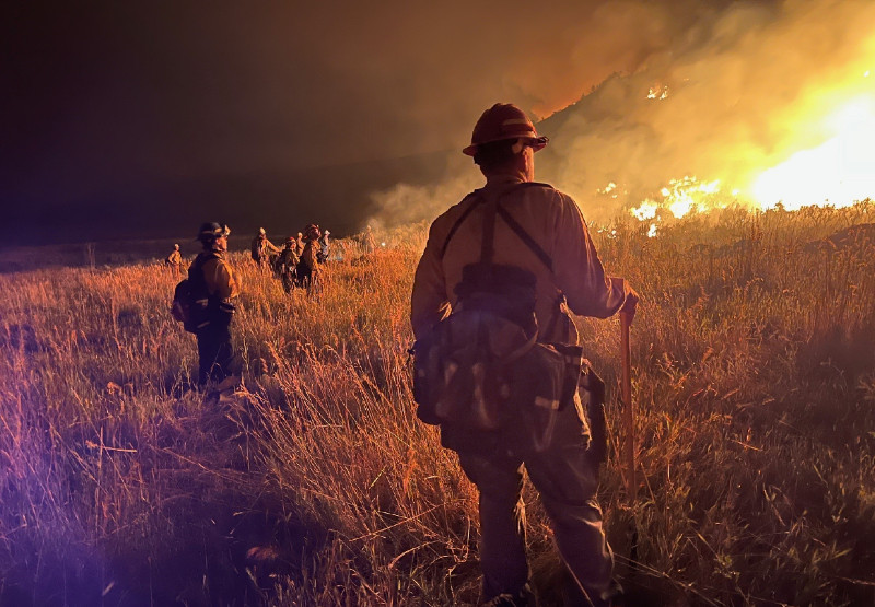 DEC Firefighters Return from Fighting Forest Fires Out West