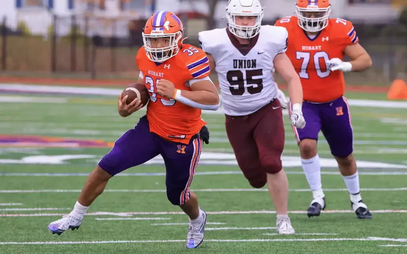 Hobart Football Hosts Utica in Saturday Home Opener
