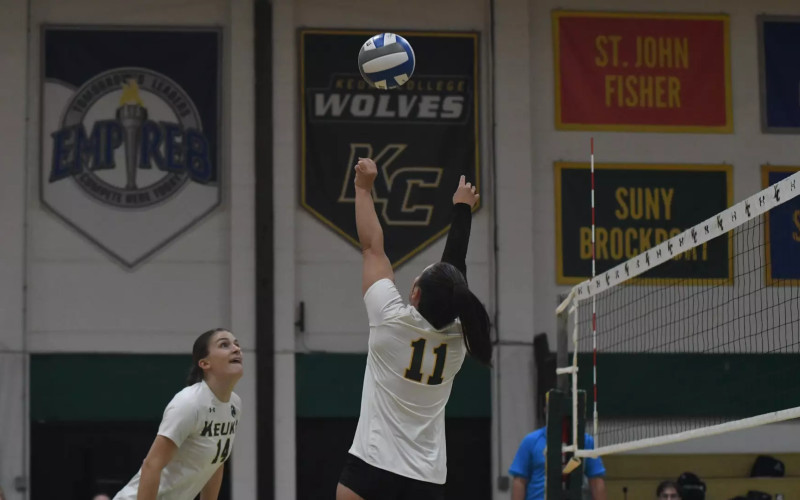 Keuka College Volleyball Sweeps Elmira for First 3-0 Win of the Season