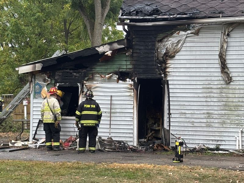 Two Rescued from Penn Yan House Fire