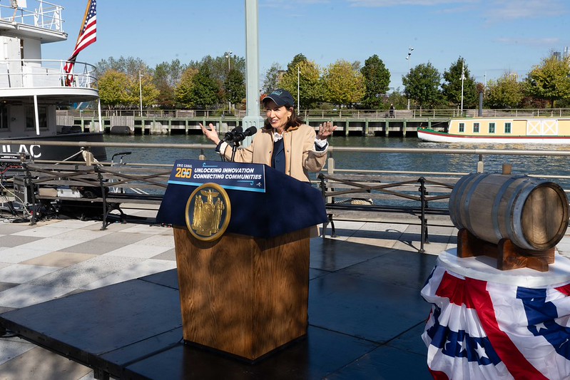 Governor Marks the 200th Anniversary of the Erie Canal