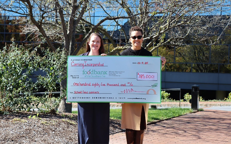 Corning Inc. Donates $185K to Combat Child Food Insecurity