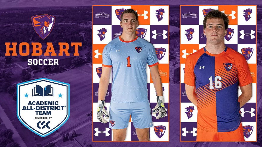 Hobart’s Chyzowych, Sheehan Named Academic All-District