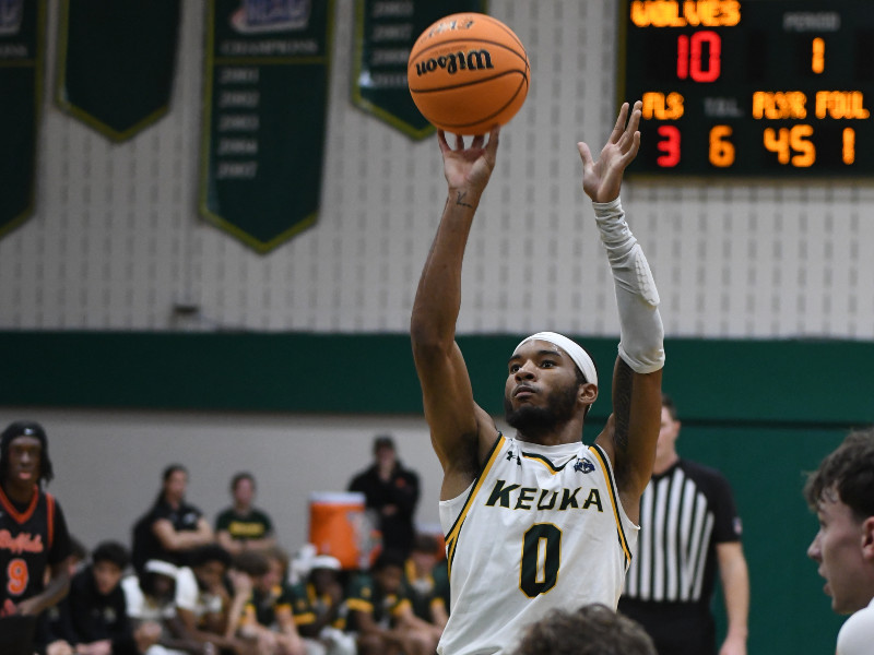 Keuka Men’s Basketball Drops Thriller to Geneseo