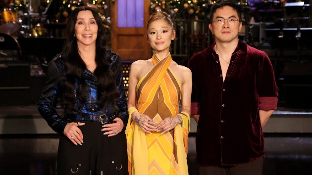 On ‘SNL,’ Ariana Grande and Cher help Bowen Yang say goodbye