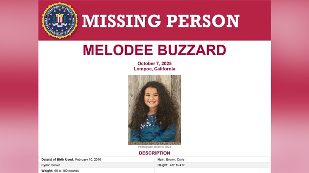 Ashlee Buzzard in custody in connection with missing daughter Melodee: Sources