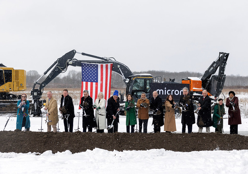 Officials Break Ground on Semiconductor Facility in Clay