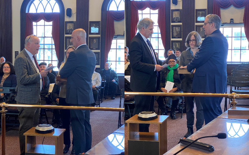 Auburn City Council Swears In Newly Elected Members
