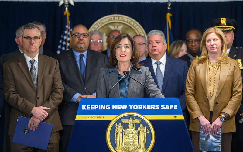Hochul Proposes Ban on Local ICE Partnerships; GOP Opponent Criticizes Plan