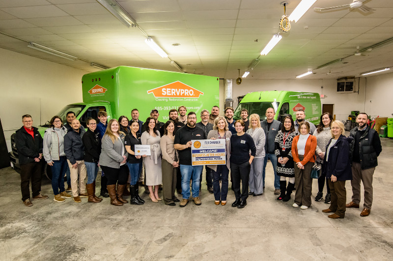 SERVPRO of Victor/Canandaigua Hosts FLX Chamber January BAH