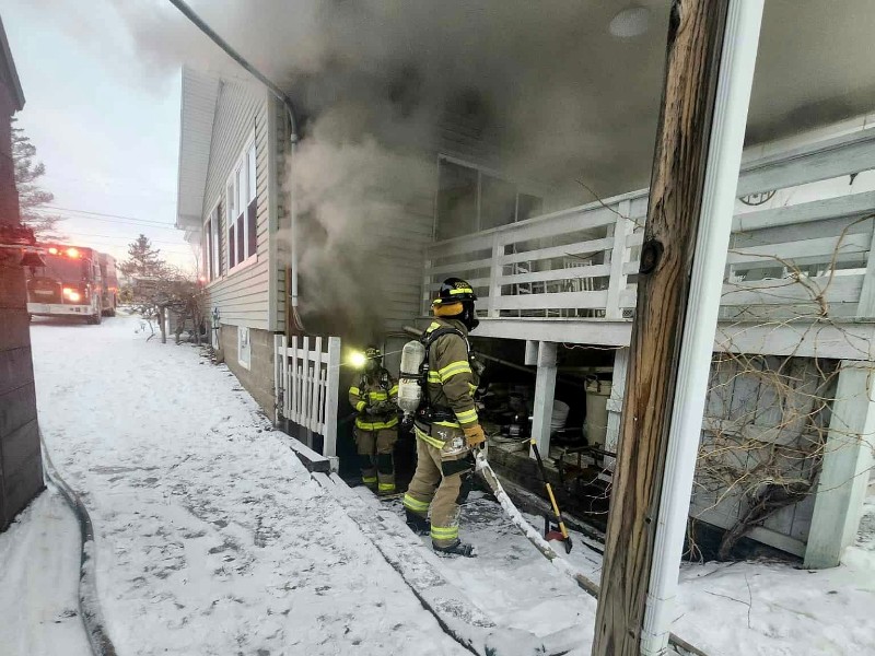 Dryden Firefighters Respond to Sunday AM Furnace Fire